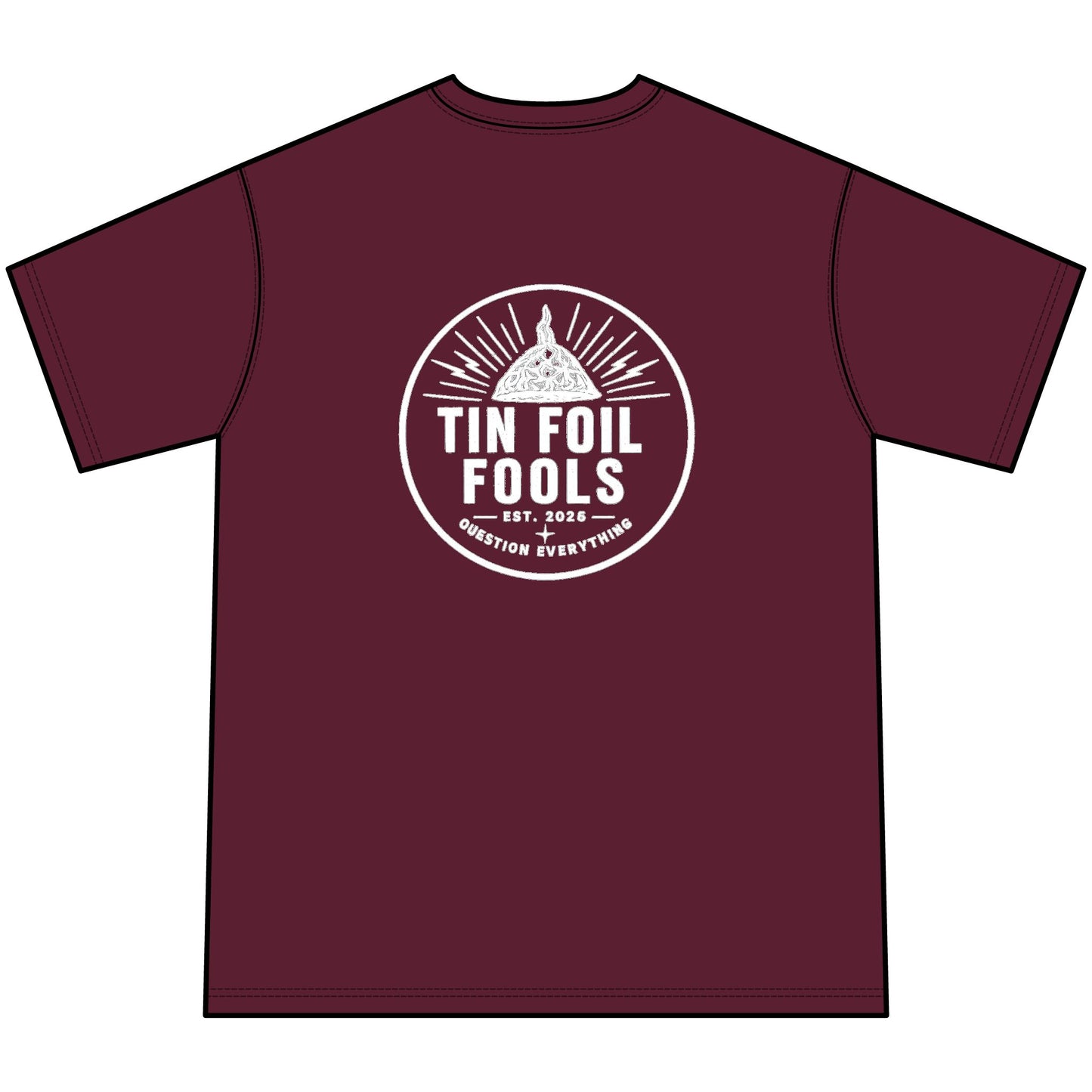 Youth Tie-Dye Tee — "Tin Foil Fools" Kids T-Shirt