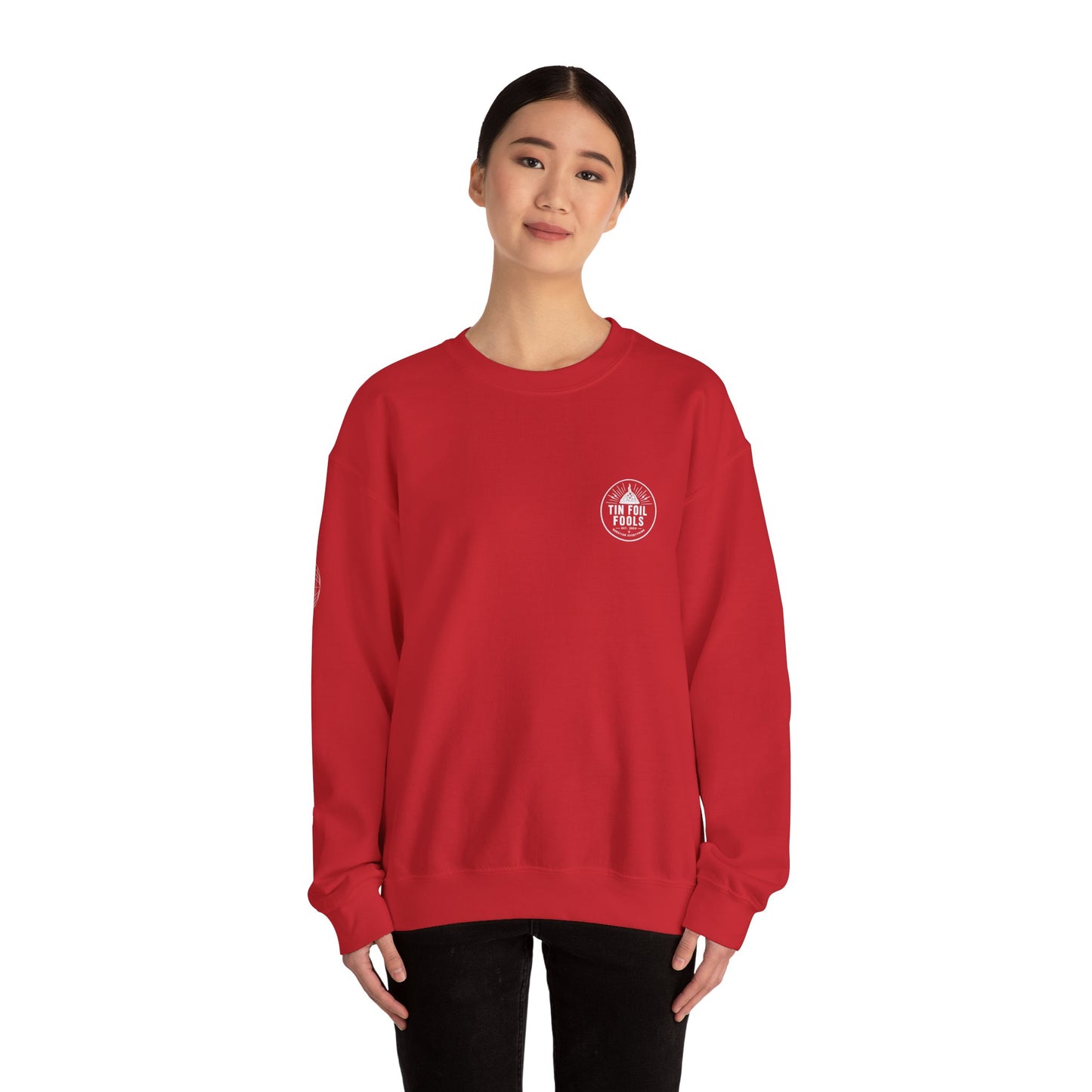 Conspiracy Theory Logo Sweatshirt — Graphic Crewneck for Fans