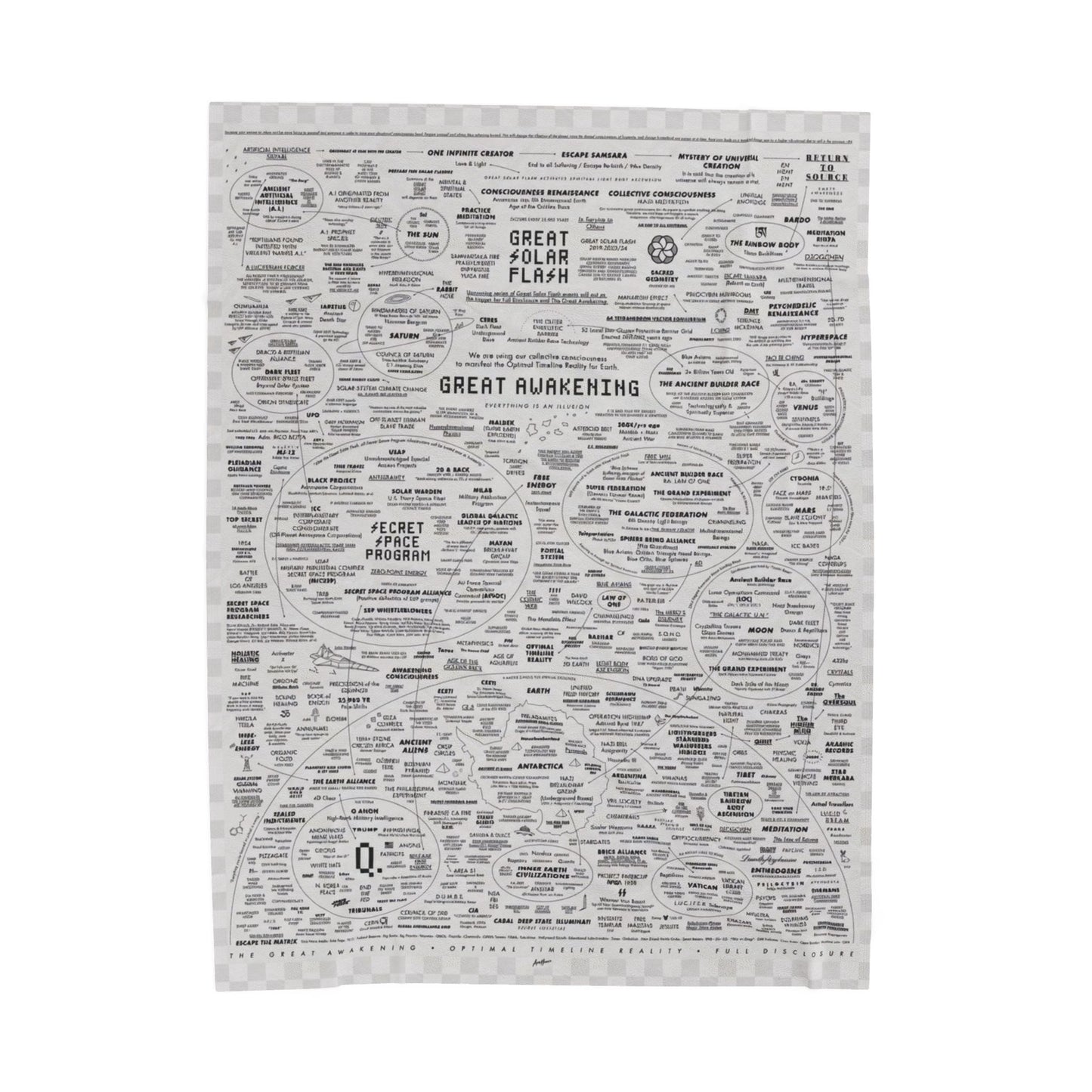 The Great Awakening  — Velveteen Plush Blanket