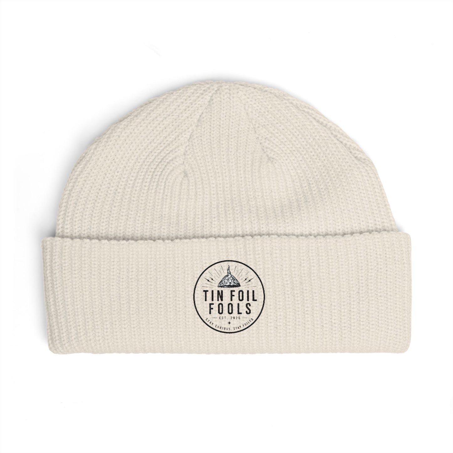 Tin Foil Fools Cuff Beanie