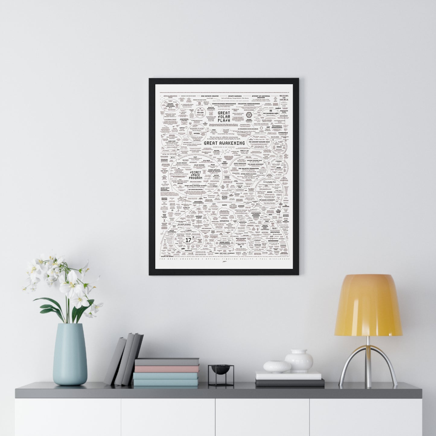 The Great Awakening — Framed Poster