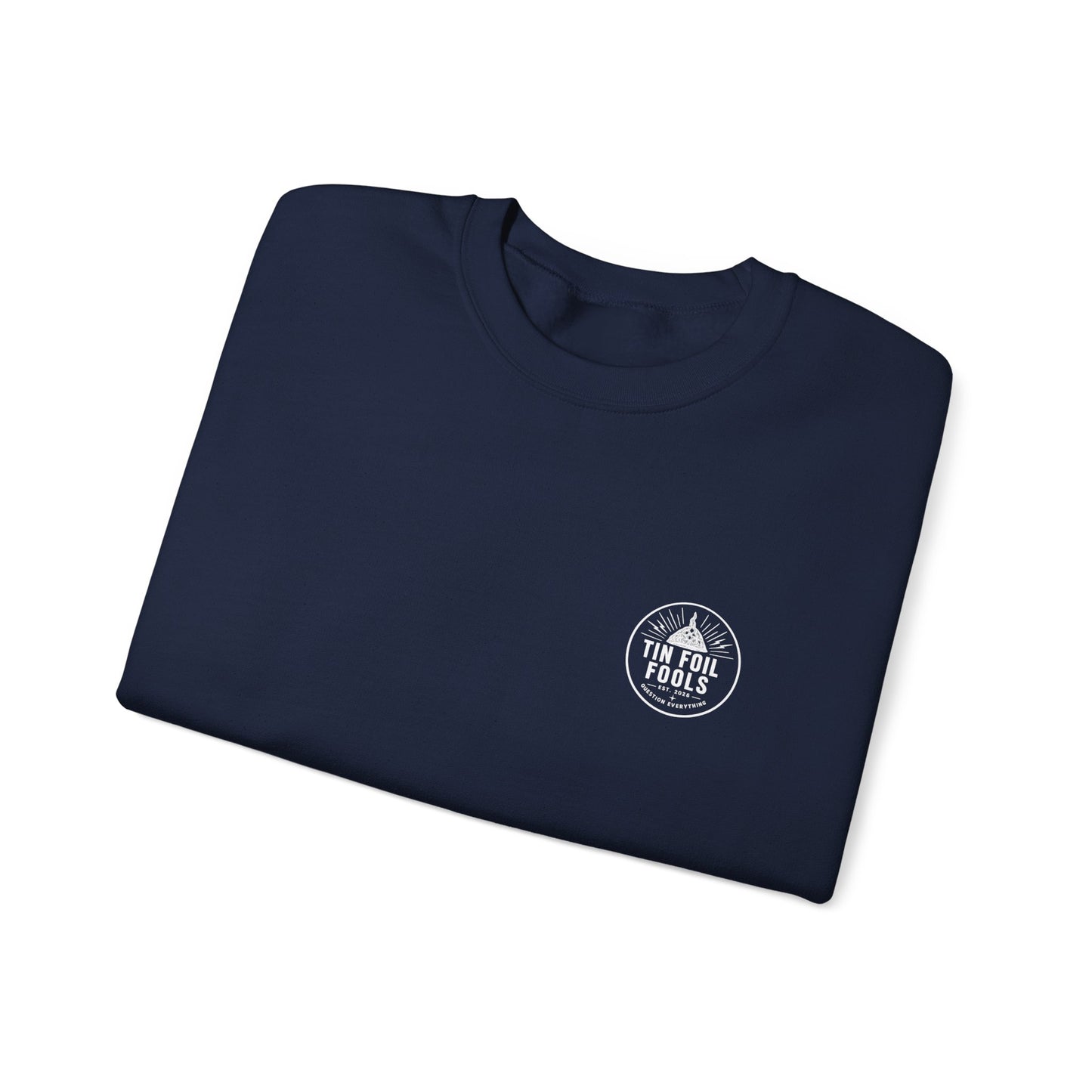 Conspiracy Theory Logo Sweatshirt — Graphic Crewneck for Fans