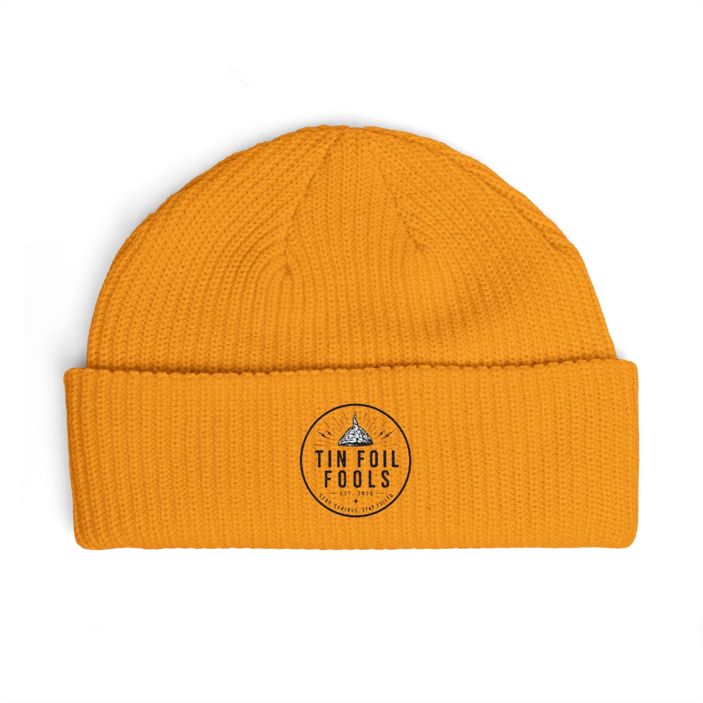 Tin Foil Fools Cuff Beanie