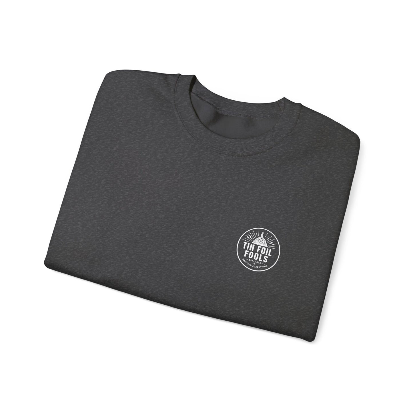 Conspiracy Theory Logo Sweatshirt — Graphic Crewneck for Fans