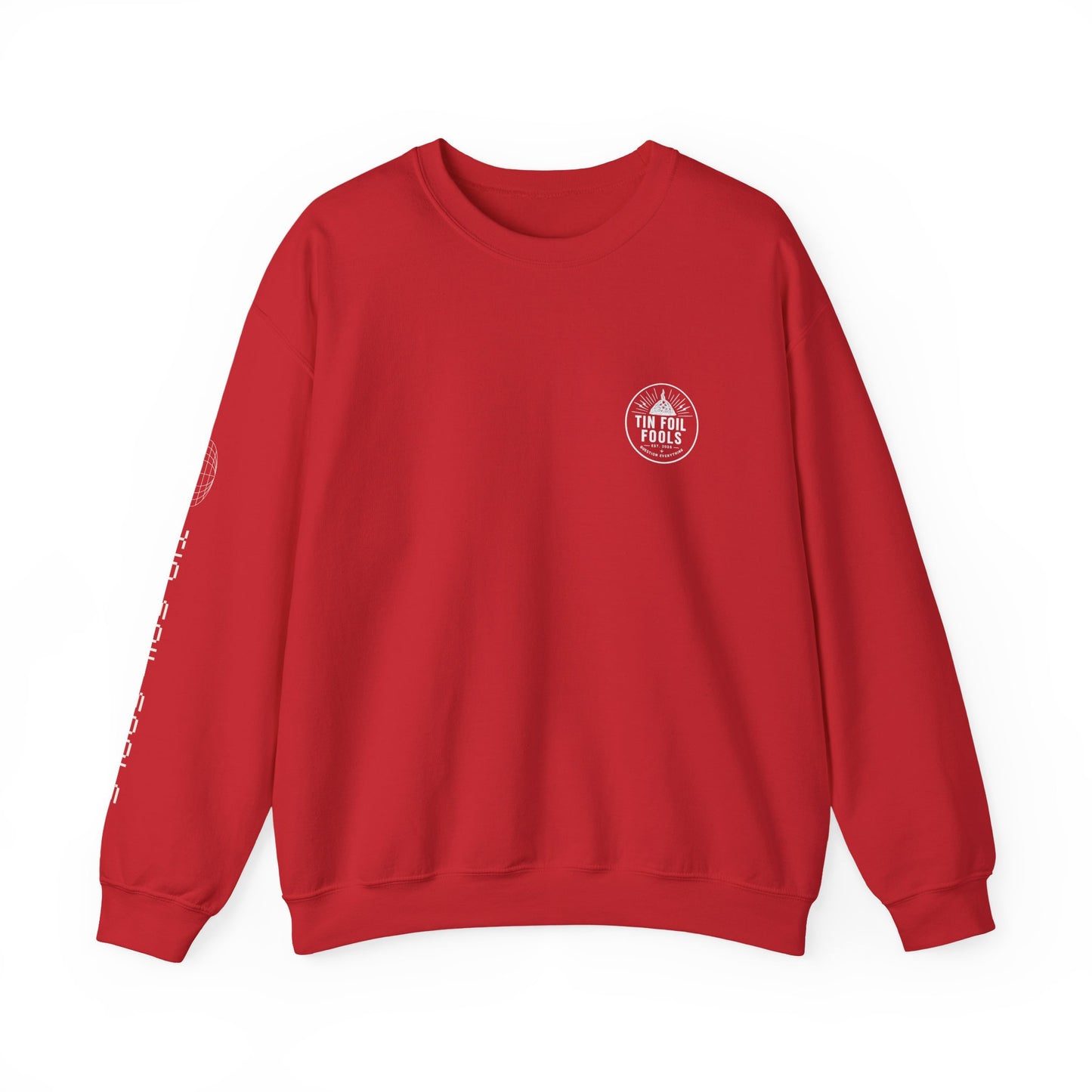 Conspiracy Theory Logo Sweatshirt — Graphic Crewneck for Fans