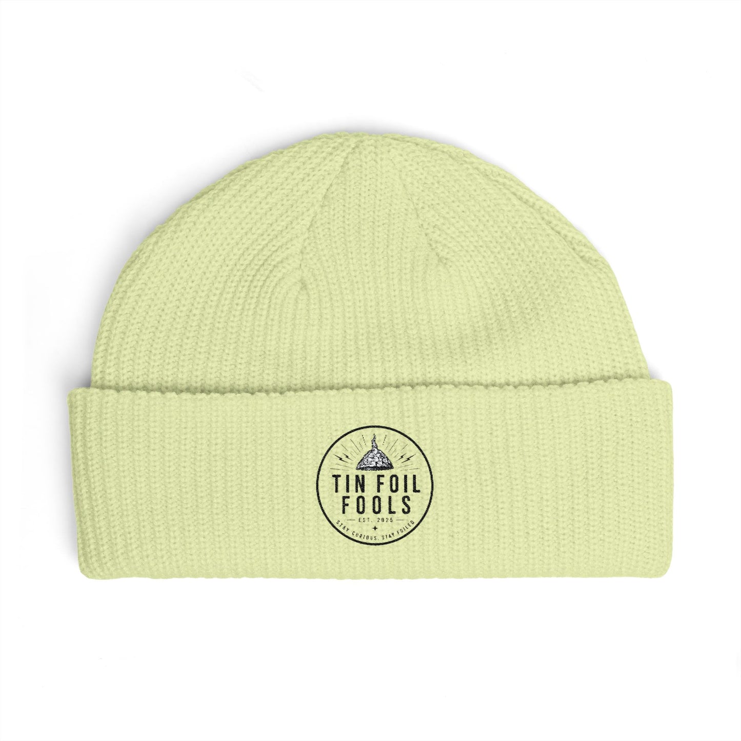 Tin Foil Fools Cuff Beanie