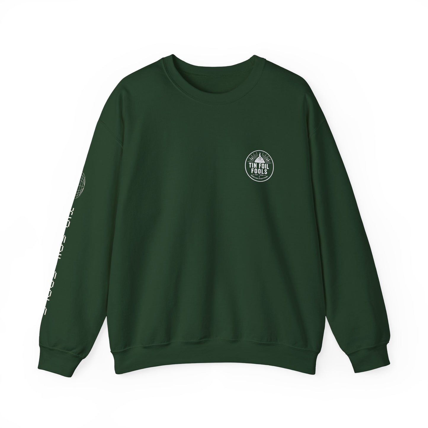 Conspiracy Theory Logo Sweatshirt — Graphic Crewneck for Fans