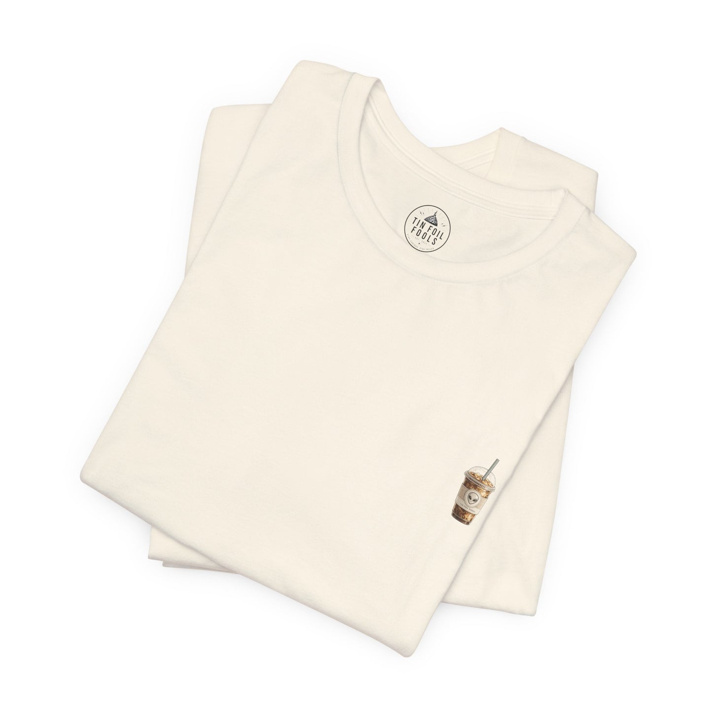 Coffee & Conspiracy Theory Tee — Women's Graphic T-Shirt
