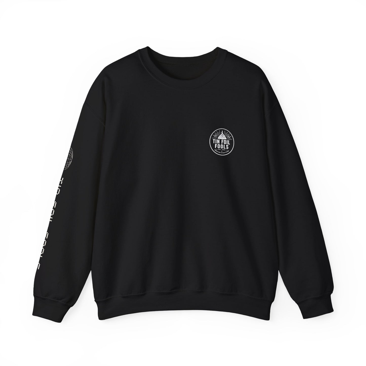 Conspiracy Theory Logo Sweatshirt — Graphic Crewneck for Fans