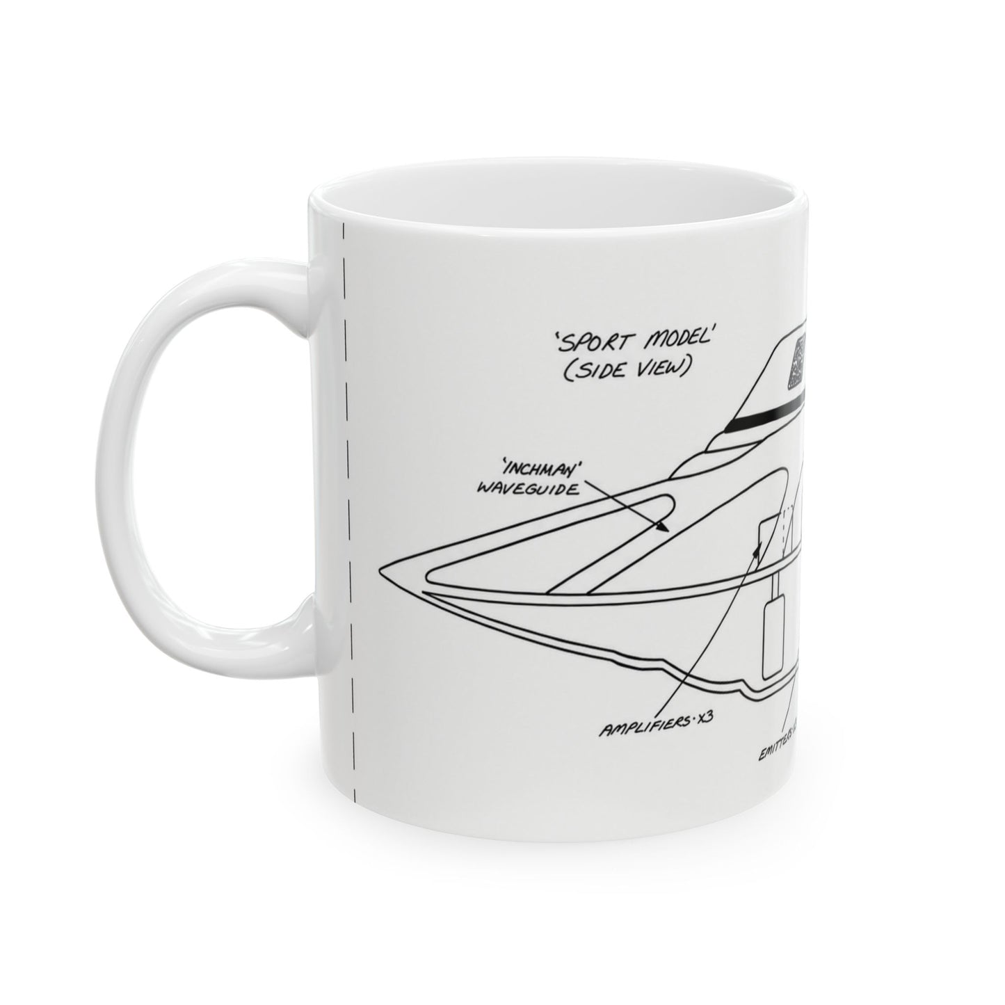Ceramic Sport Model Mug (11oz)