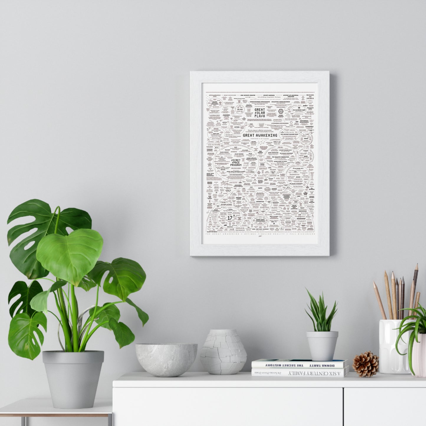 The Great Awakening — Framed Poster