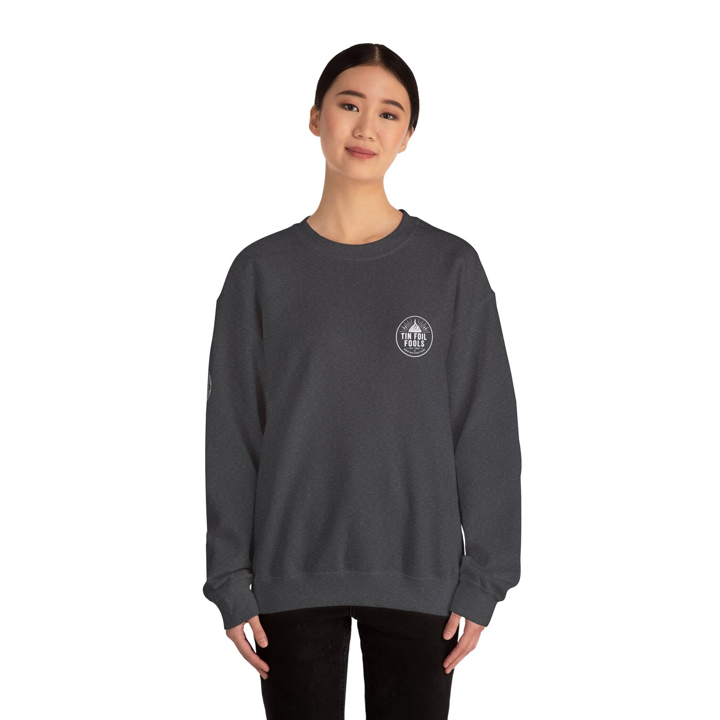 Conspiracy Theory Logo Sweatshirt — Graphic Crewneck for Fans