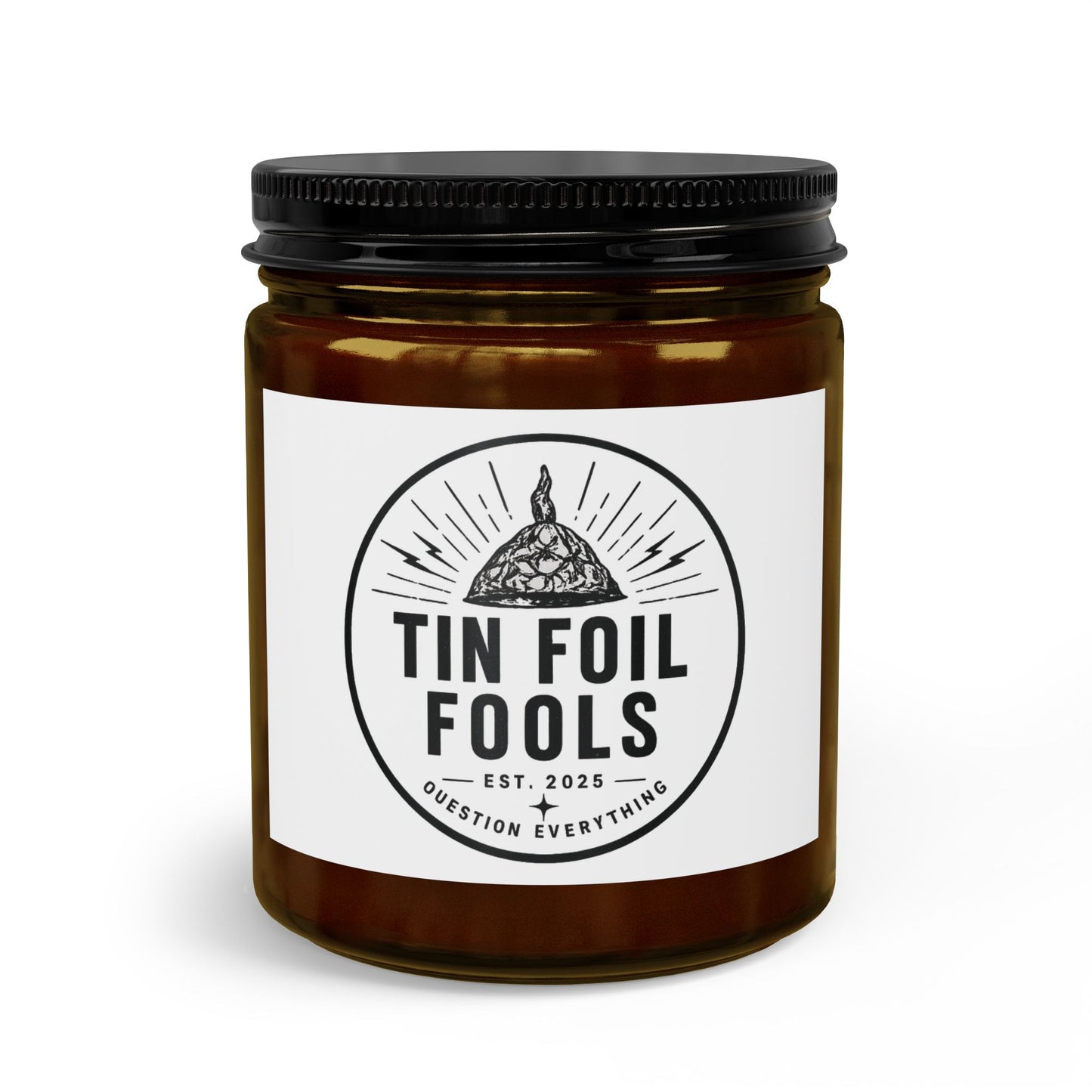 Tin Foil Fools Candle Set — with Matches & Wick Trimmer