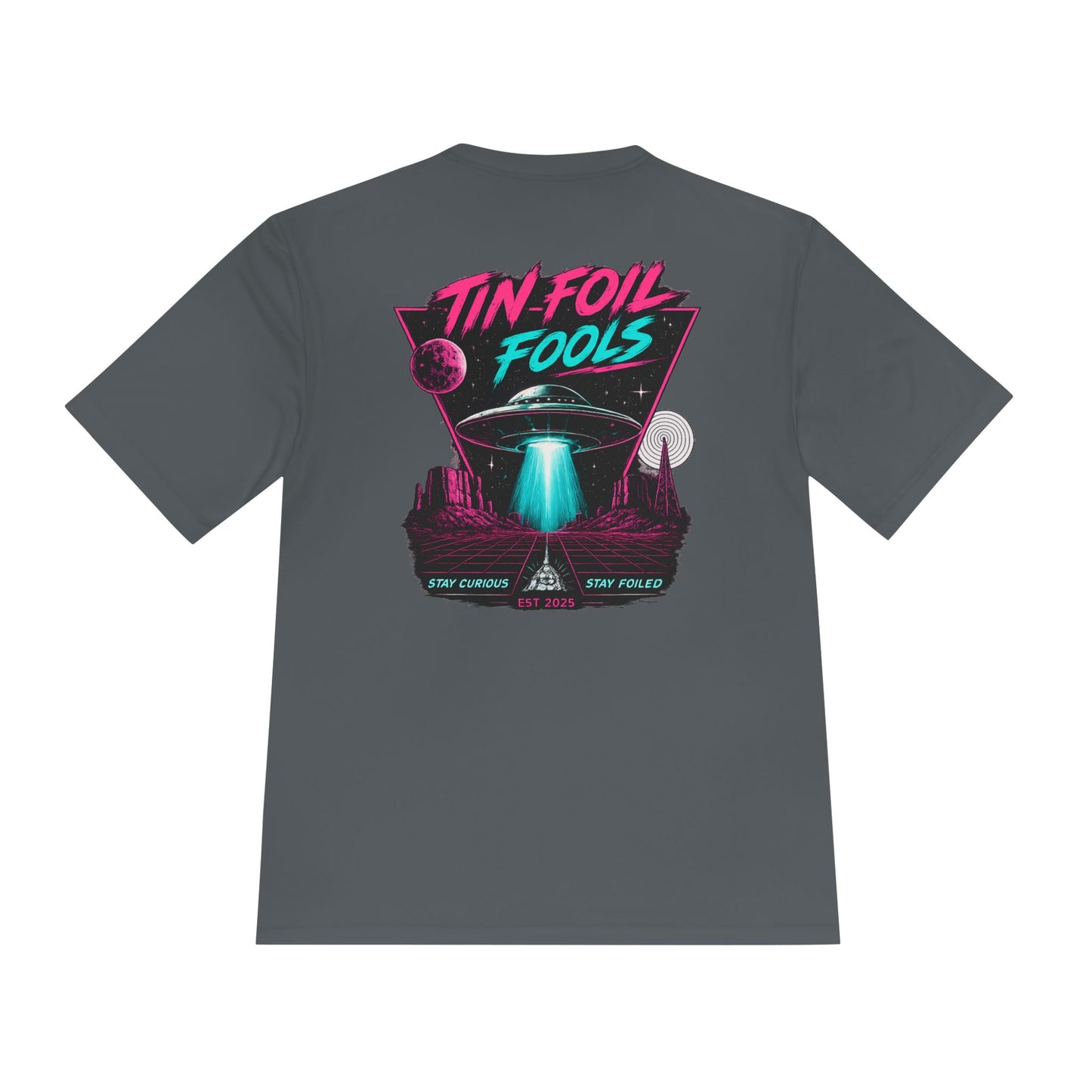 Alien Abduction Retro Tee — Moisture‑Wicking Shirt