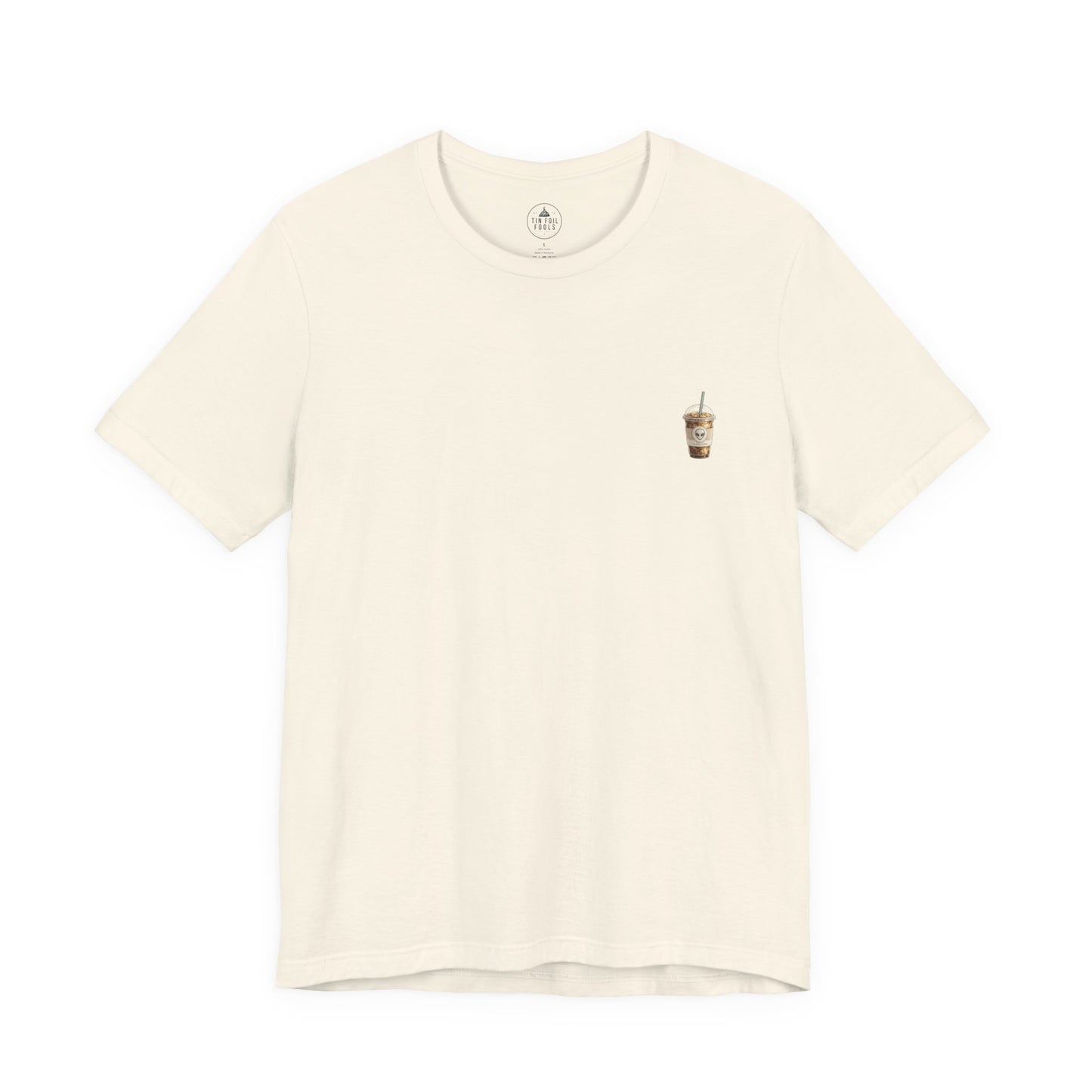 Coffee & Conspiracy Theory Tee — Women's Graphic T-Shirt