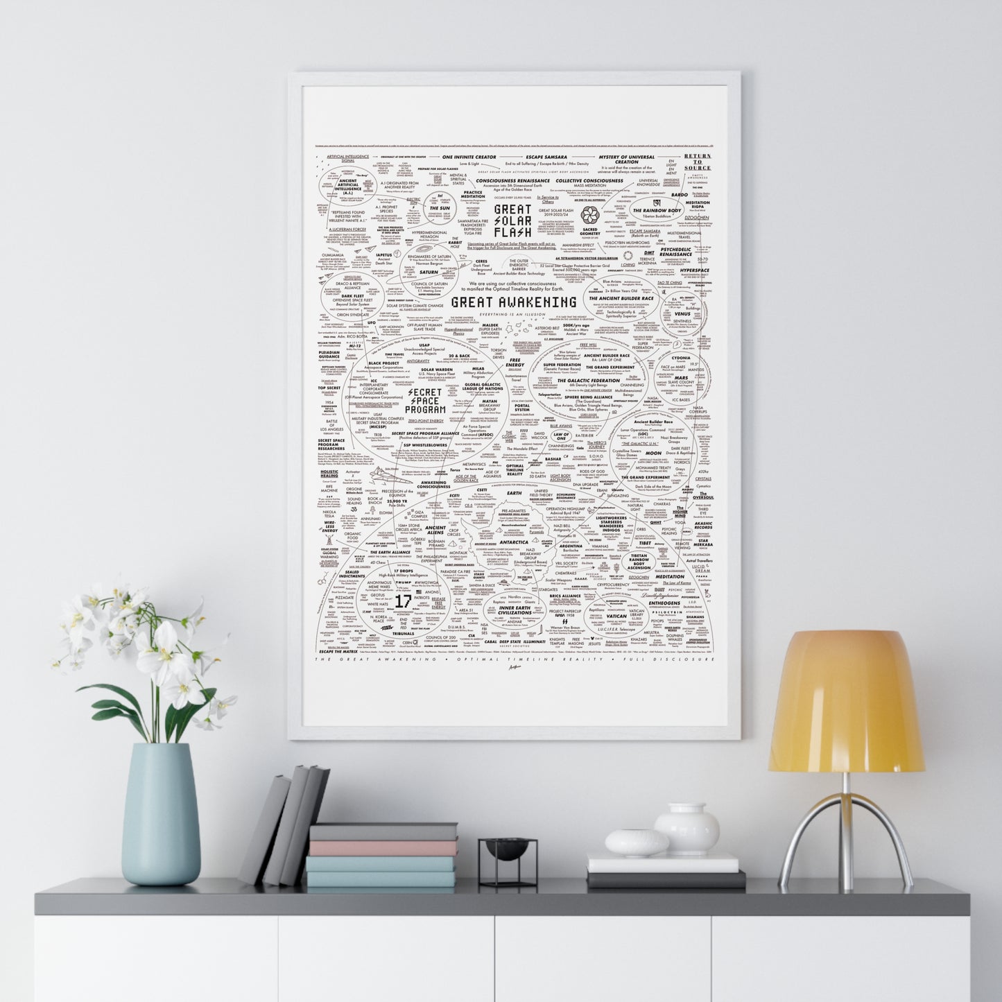 The Great Awakening — Framed Poster