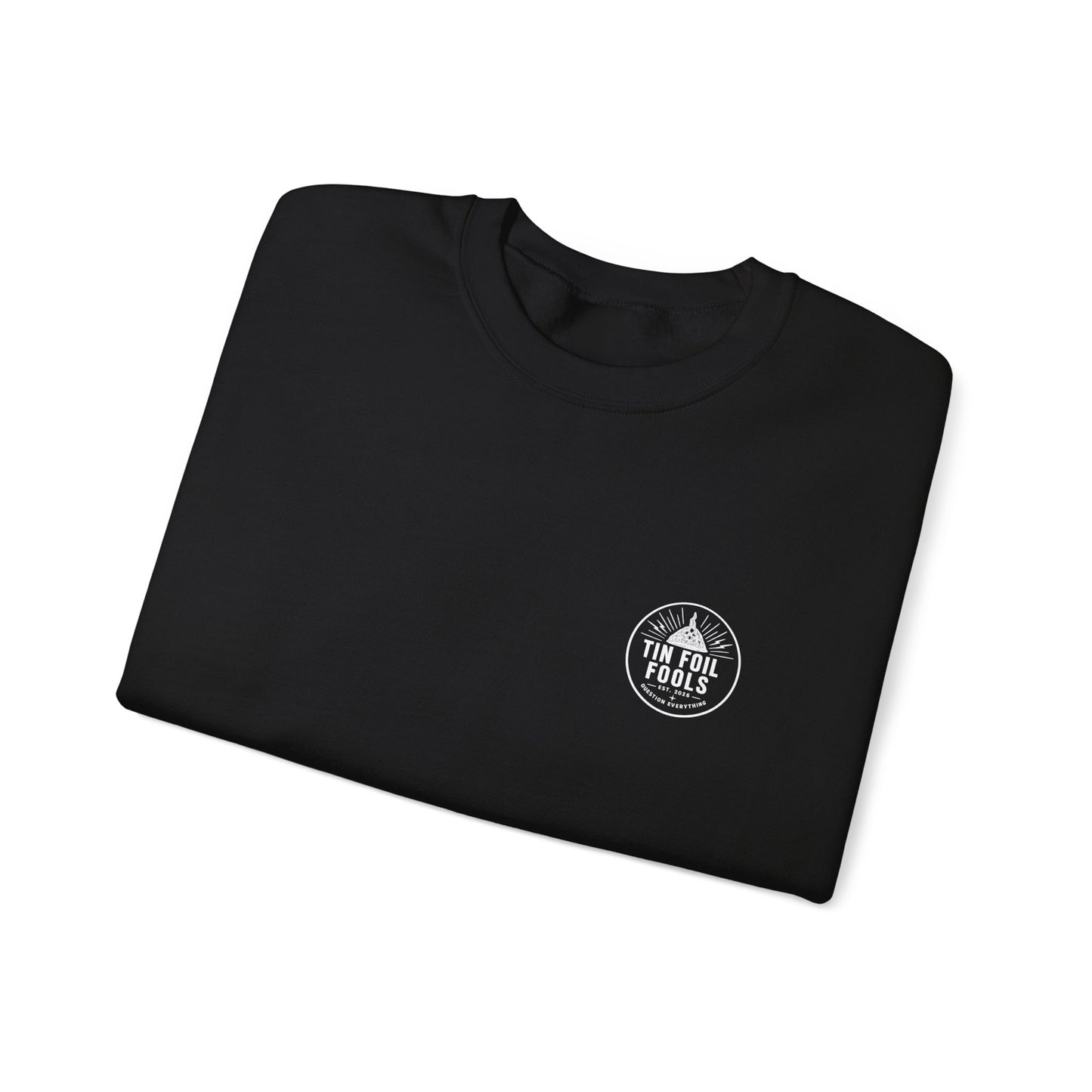 Conspiracy Theory Logo Sweatshirt — Graphic Crewneck for Fans