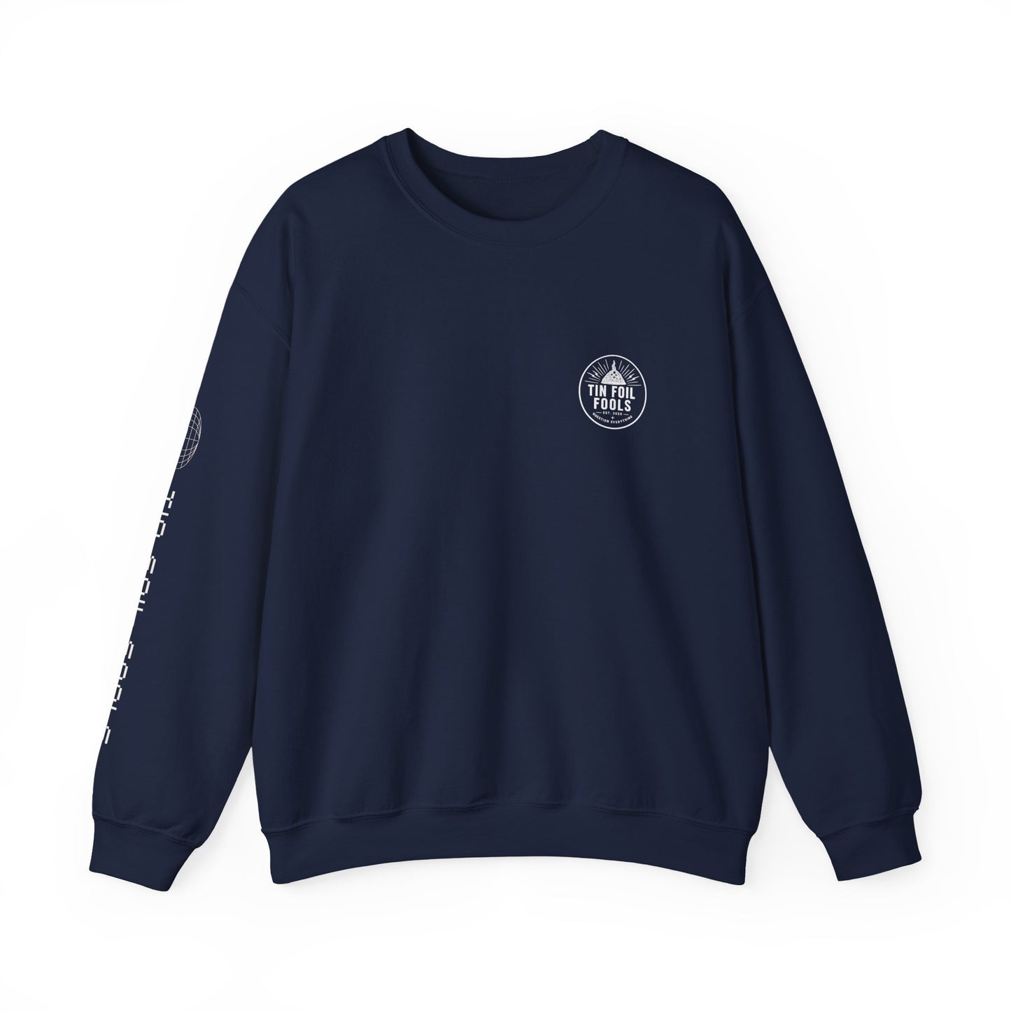Conspiracy Theory Logo Sweatshirt — Graphic Crewneck for Fans