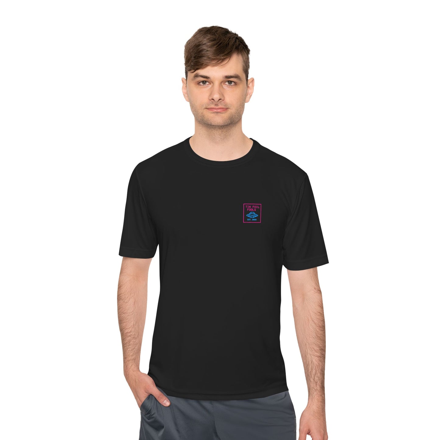 Alien Abduction Retro Tee — Moisture‑Wicking Shirt