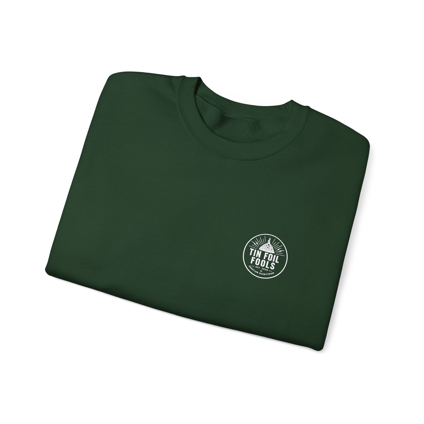 Conspiracy Theory Logo Sweatshirt — Graphic Crewneck for Fans