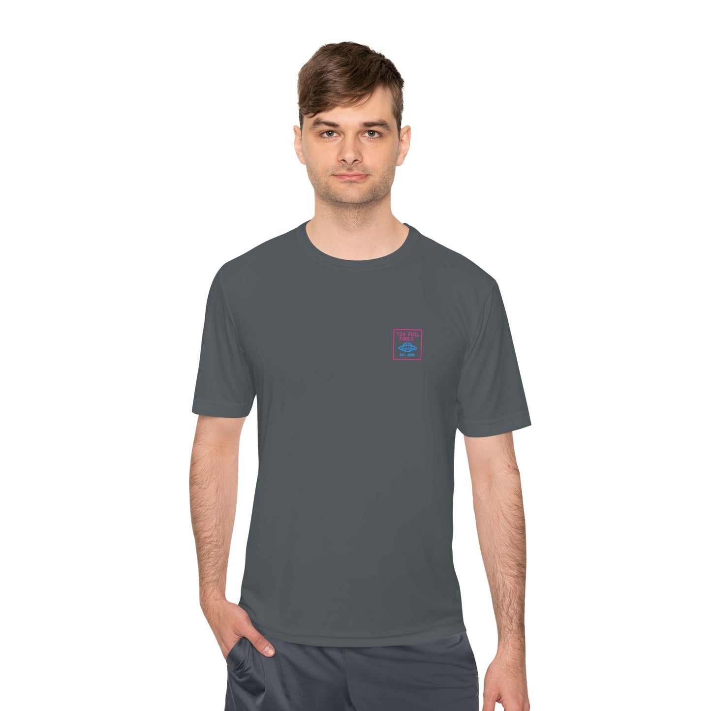 Alien Abduction Retro Tee — Moisture‑Wicking Shirt