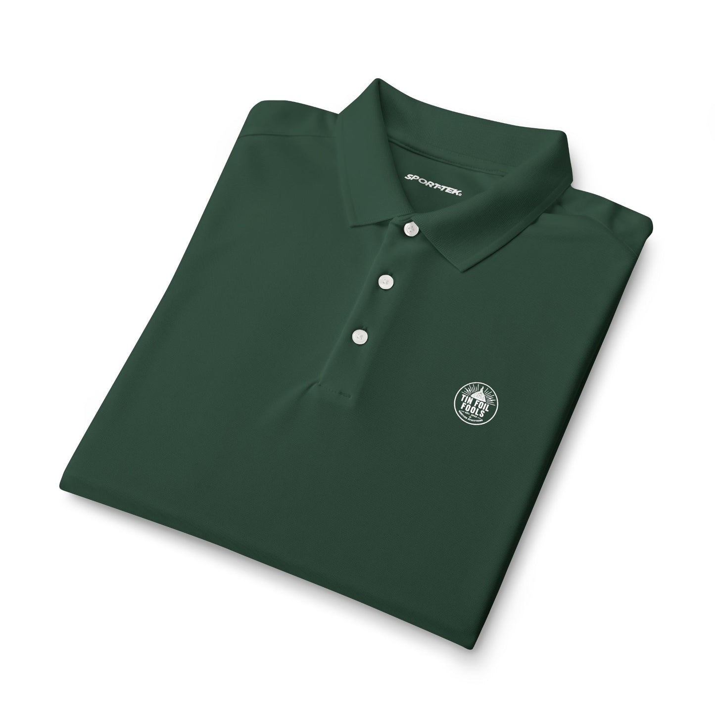 Tin Foil Fools Polo — Moisture Wicking Golf Polo