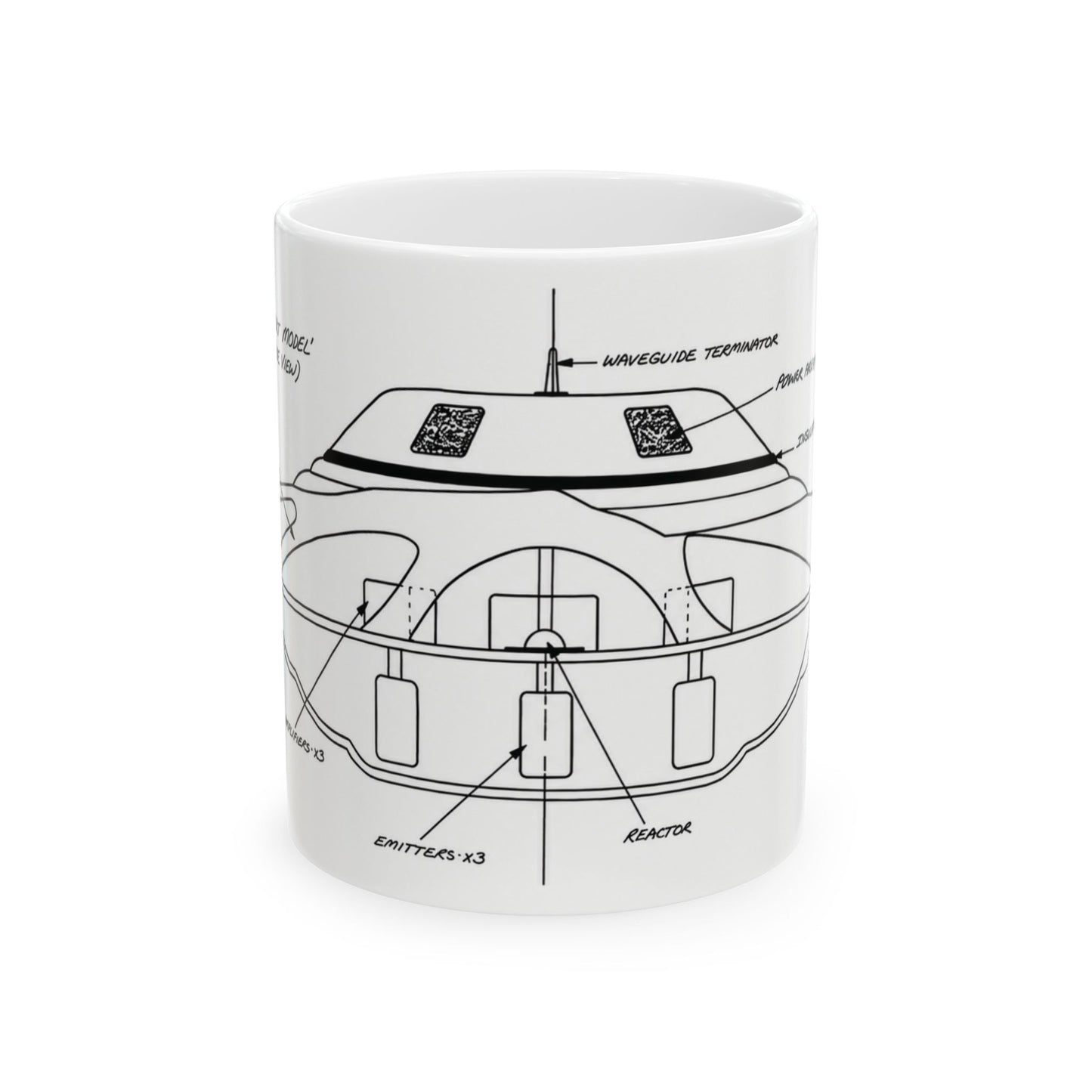 Ceramic Sport Model Mug (11oz)