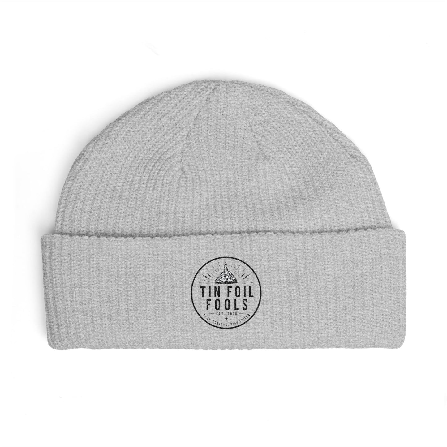 Tin Foil Fools Cuff Beanie