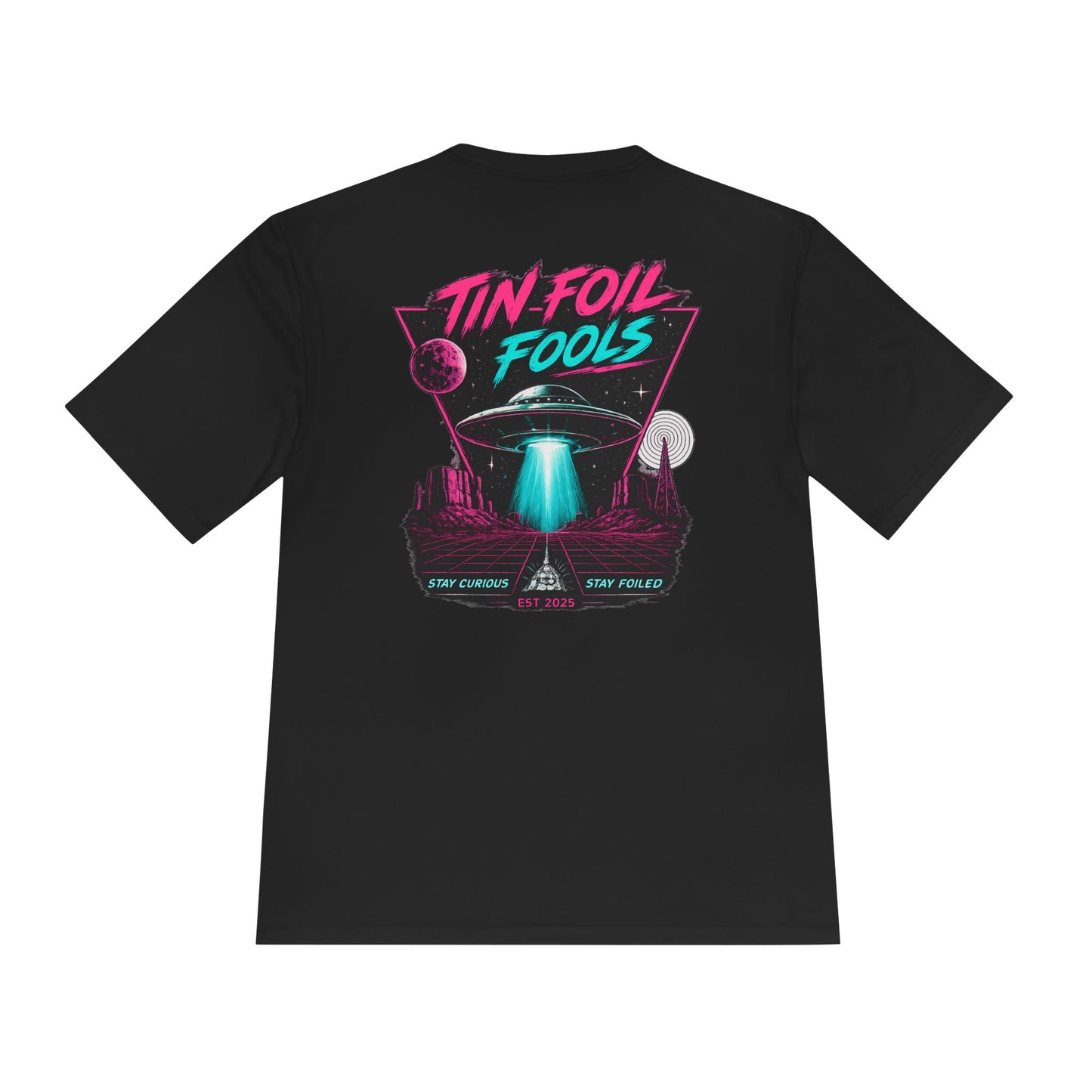 Alien Abduction Retro Tee — Moisture‑Wicking Shirt